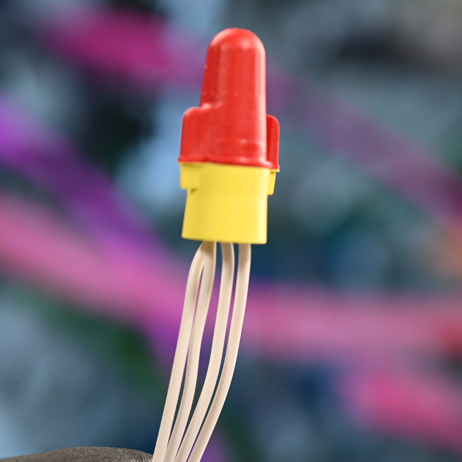 Conector de Resorte 3M Scotchlok Performance Plus R/Y+, Rojo/Amarillo, 22-8 AWG (Pieza)