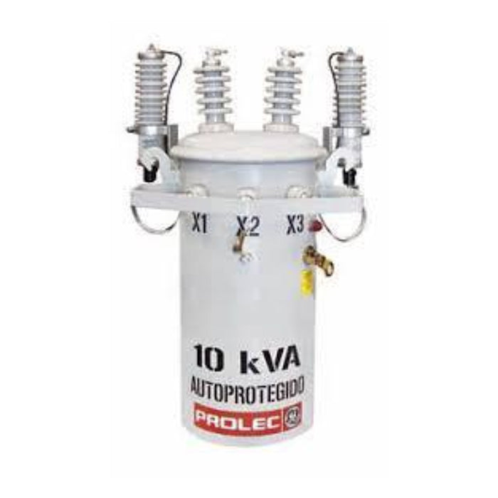 Transformadores Monofásico Tipo Poste Autoprotegido 2 Boquillas 13200V 2 Boquillas - Acero al Carbon