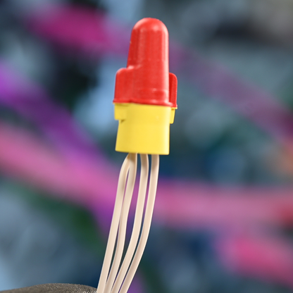 Conector de Resorte 3M Scotchlok Performance Plus R/Y+, Rojo/Amarillo, 22-8 AWG (Pieza)