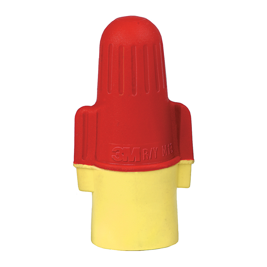 Conector de resorte 3M Scotchlok Performance Plus R/Y+ rojo con amarillo