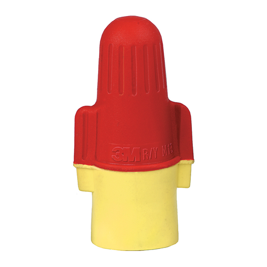 Conector de resorte 3M Scotchlok Performance Plus R/Y+ rojo con amarillo
