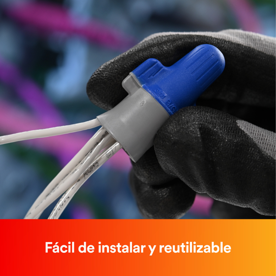 Conector de Resorte 3M Scotchlok Performance Plus B/G+ 14-6 AWG