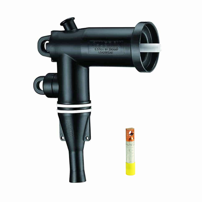 Codo OCC 15Kv 1/0 - 3/0 200AMP Chardon (Incluye Conector)