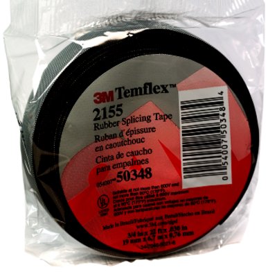 Cinta Eléctrica de Hule 3M Temflex 2155