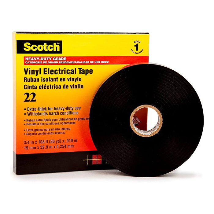 Cinta Aislante 3M Scotch 22 3/4”